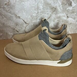 CALL IT SPRING Mens Tan Suede Slip On Sneakers Shoes Size‎ 10.5